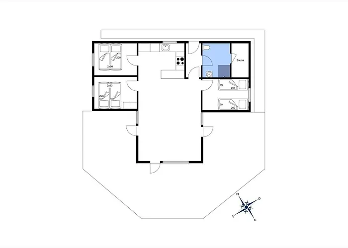 Bv212-blavand-sonder-vasevej-27 بيت للعطل *